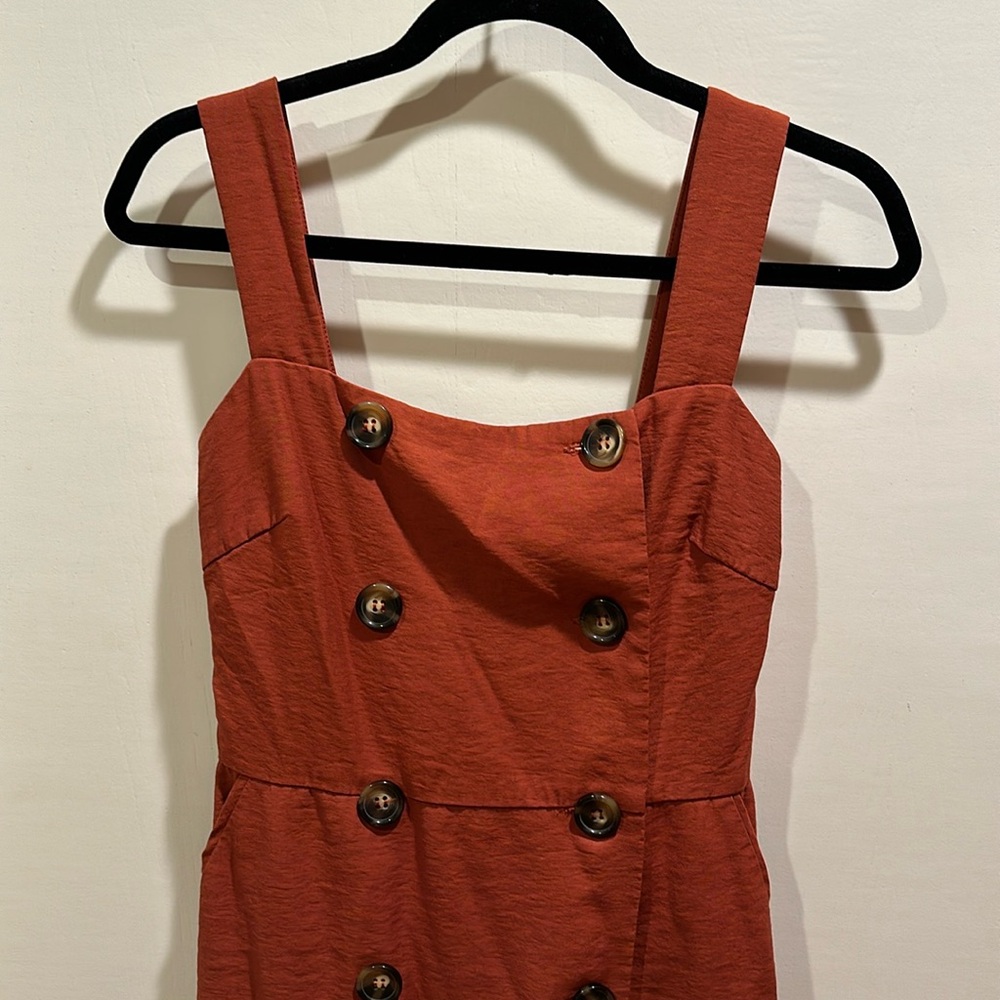 Lucy Paris - Amber Dress - size XS, color Burnt Terracotta
